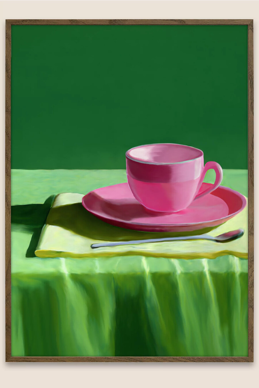 still here von misfitting things gerahmter kunstdruck