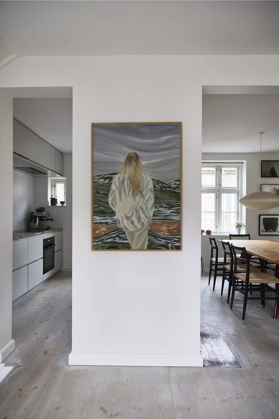 wandbild „papierkollektiv feld