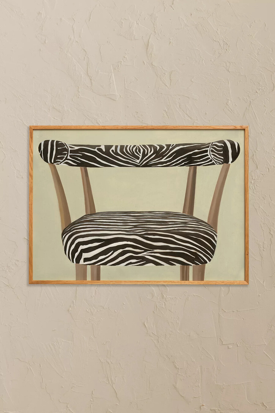 paper collective – wandbild „der stuhl