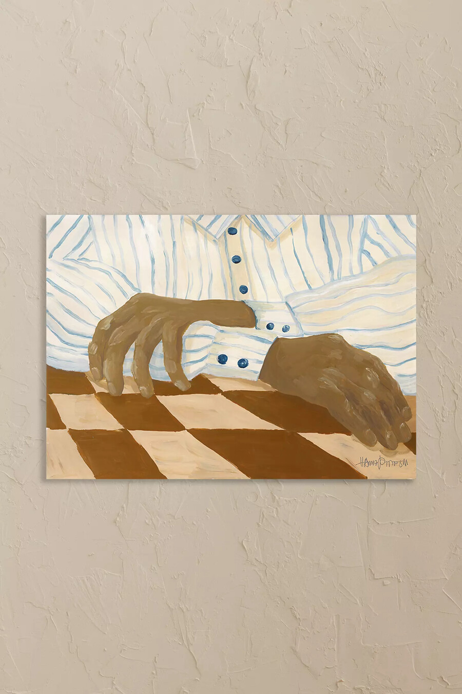 kunstdruck „light stripes von the poster club