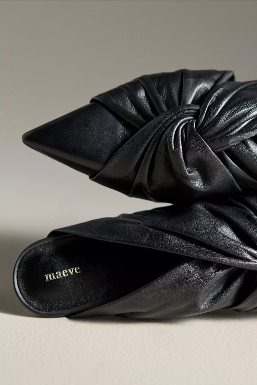maeve twisted mule heels