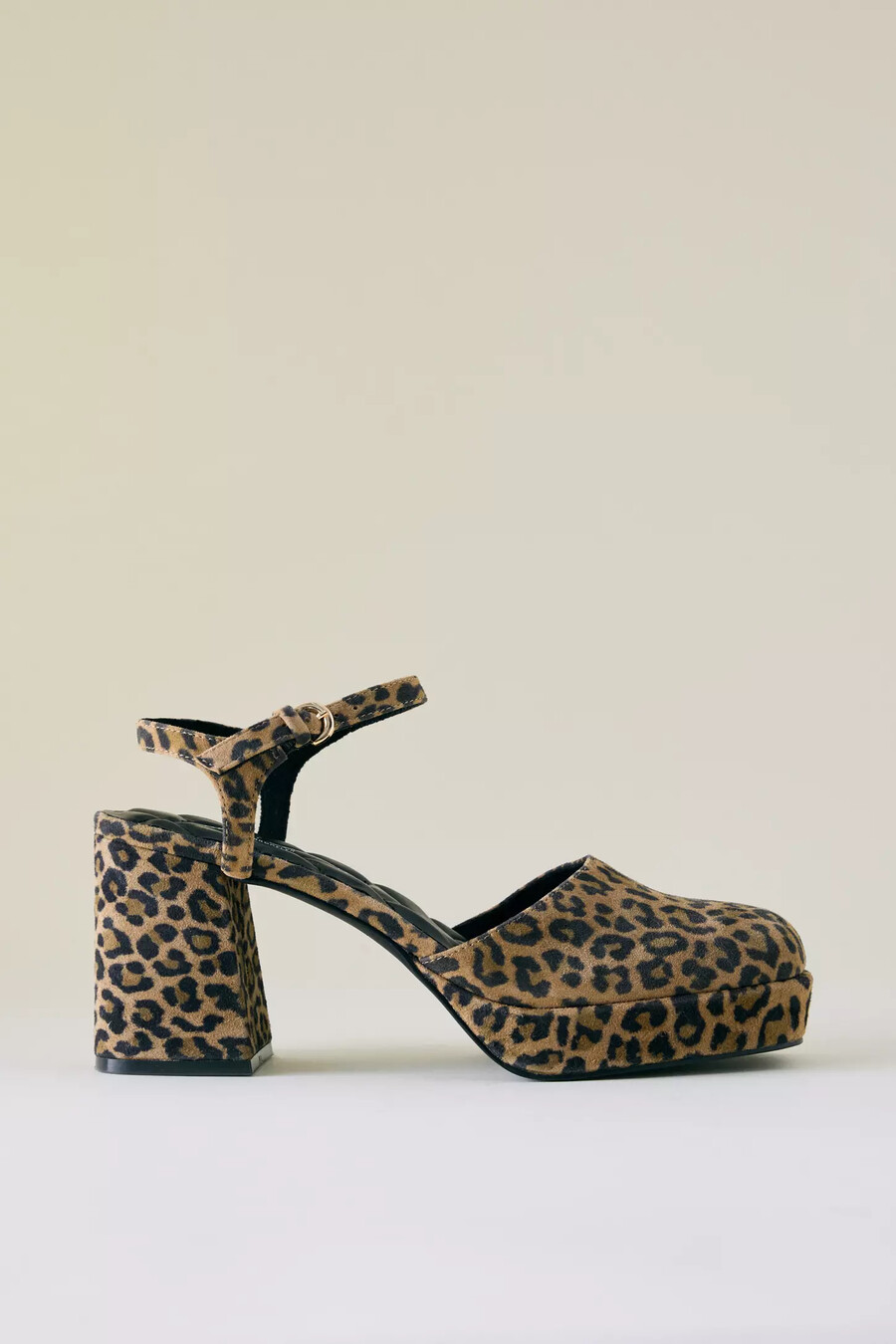 kelsi dagger edna leopard plateau-heels