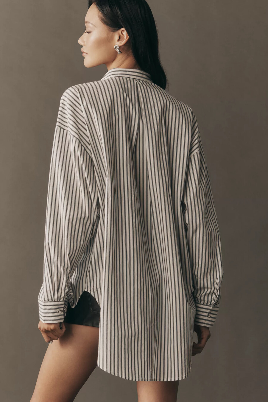 pilcro kristallverziertes lässiges button-down-hemd