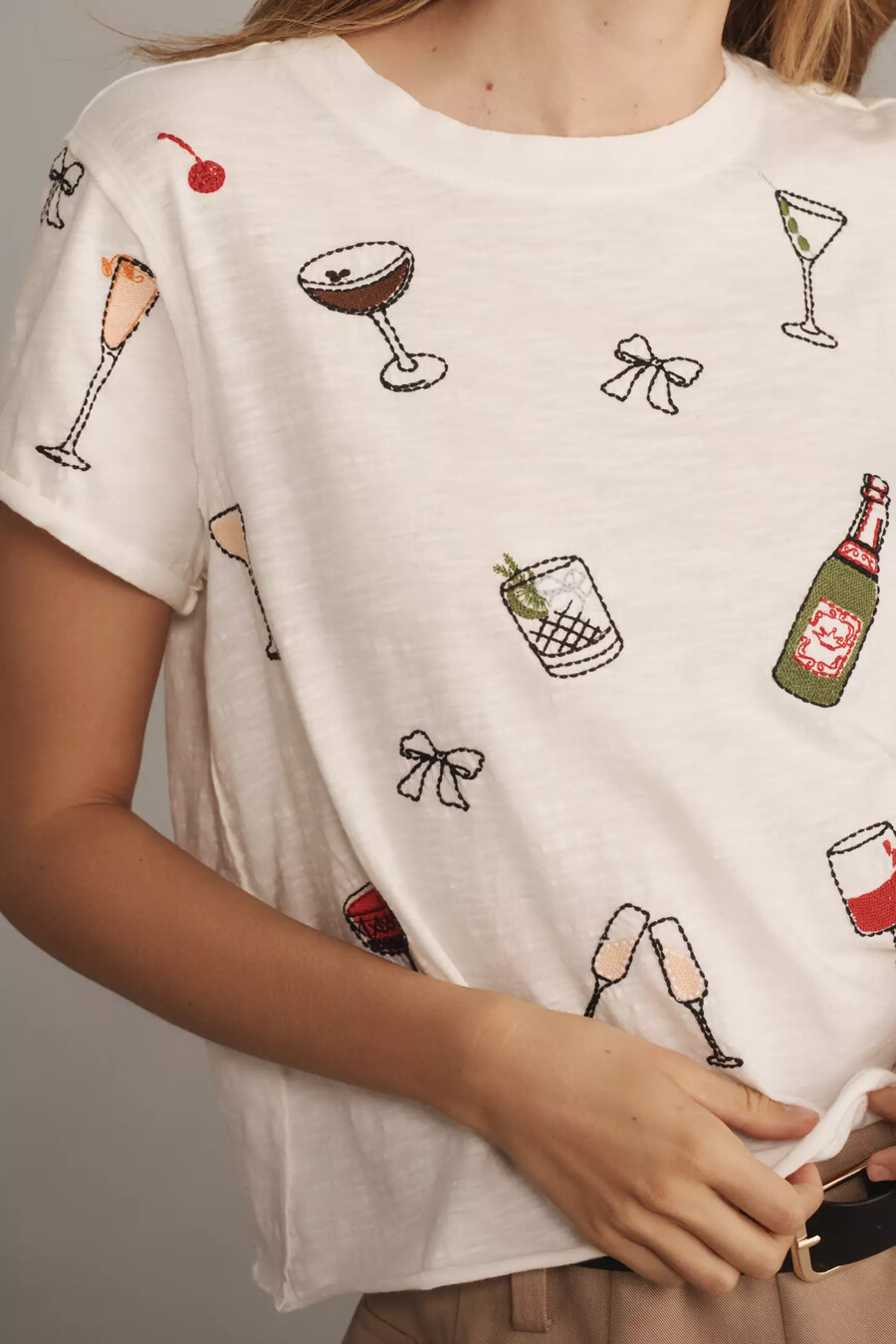 das caitlin boxy t-shirt von maeve stickerei-edition