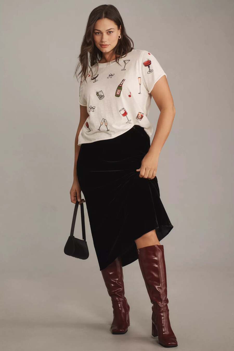 das caitlin boxy t-shirt von maeve stickerei-edition