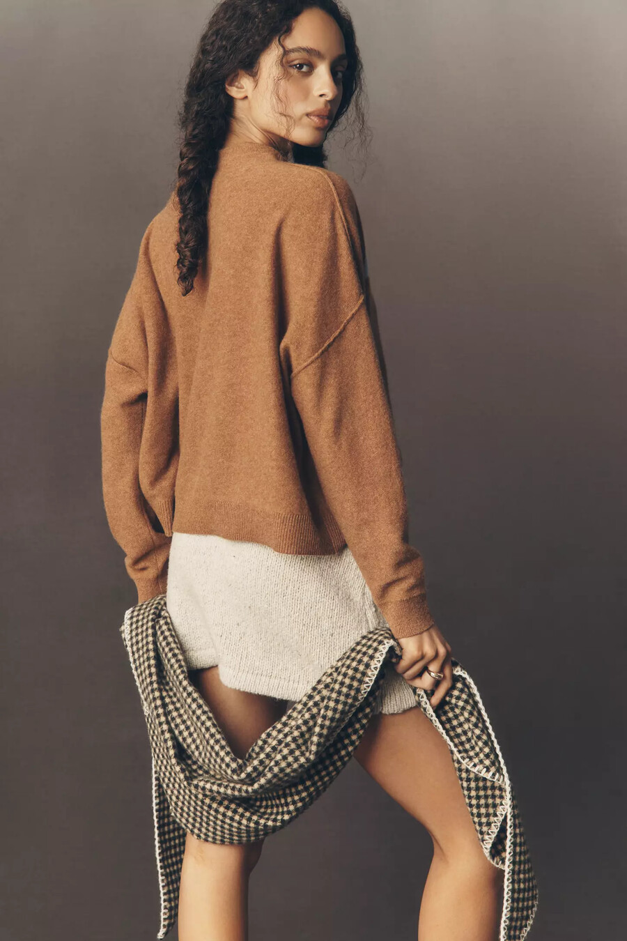 alani kaschmirpullover mit stehkragen pullover