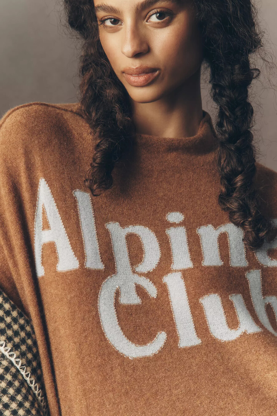 alani kaschmirpullover mit stehkragen pullover
