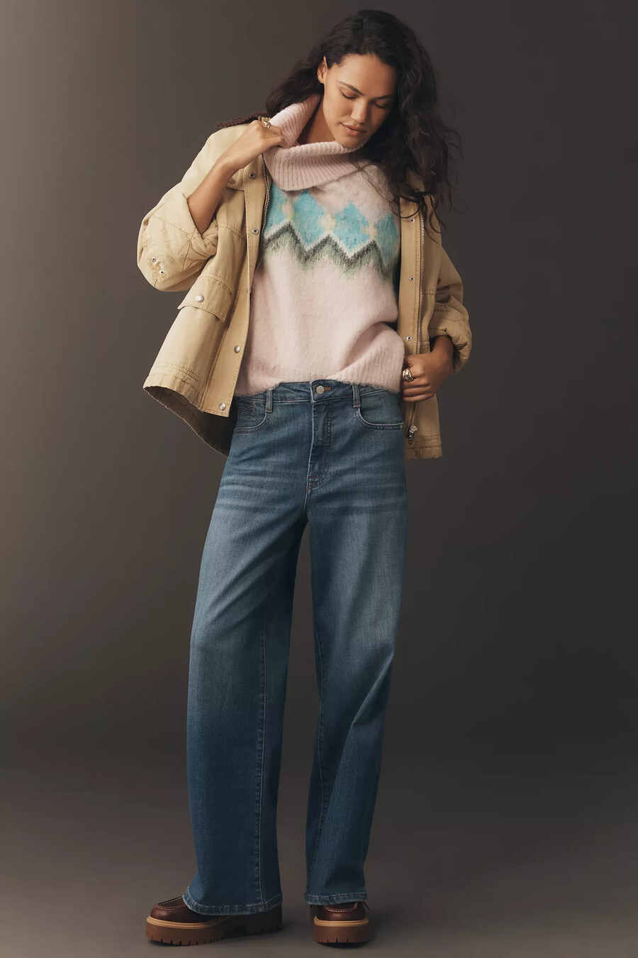 anthropologie sadie high-rise wide-leg jeans