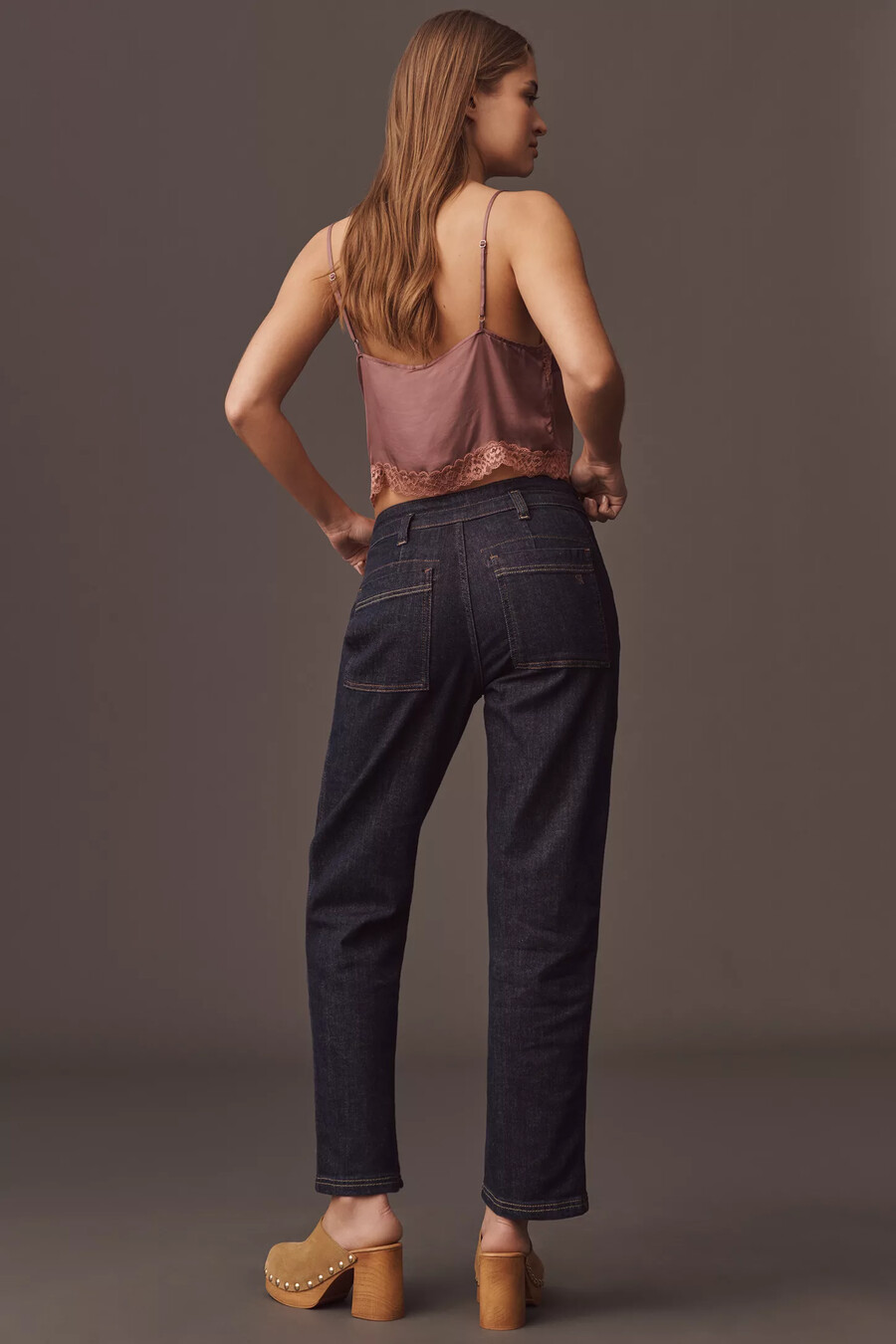 die wanderer mid-rise relaxed jeans von pilcro