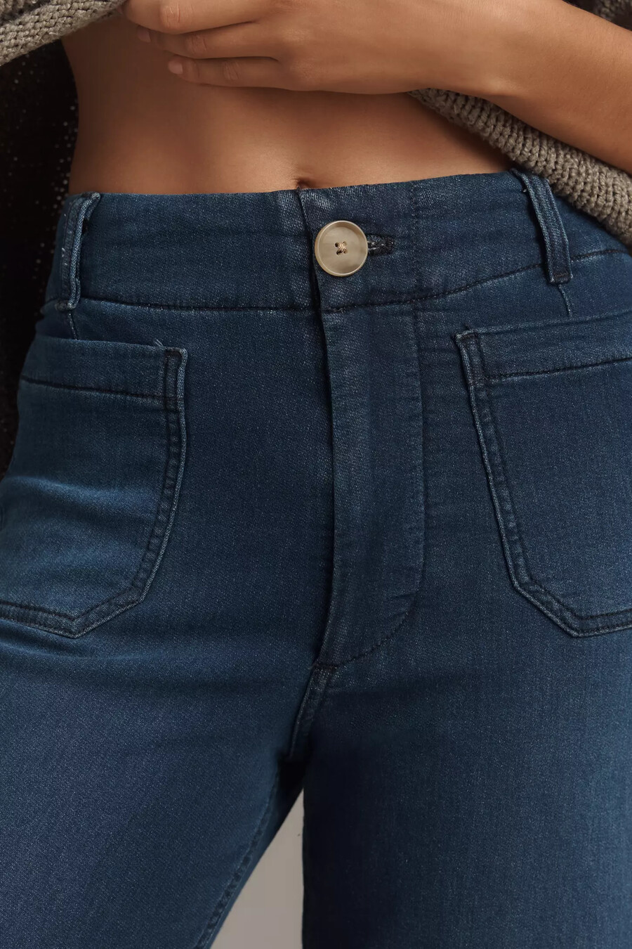 die colette full-length wide-leg jeans von maeve