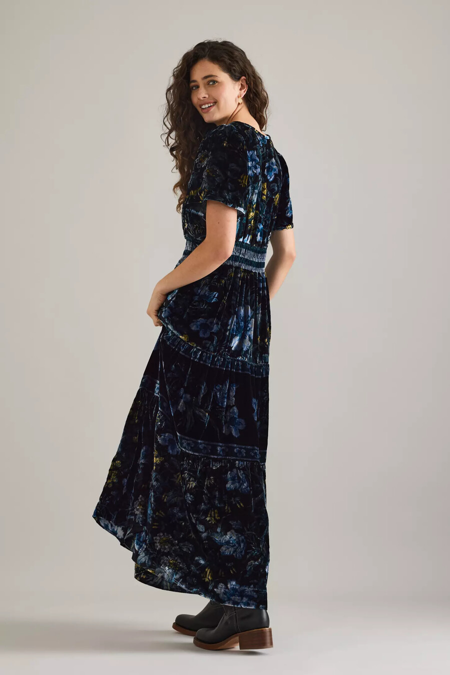 das somerset maxikleid samt-edition