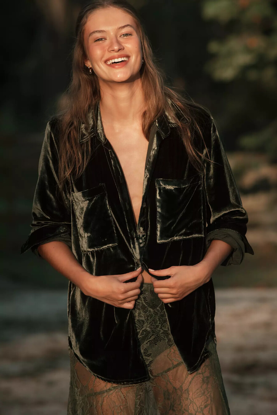 das hadley relaxed buttondown-hemd von pilcro samt-edition