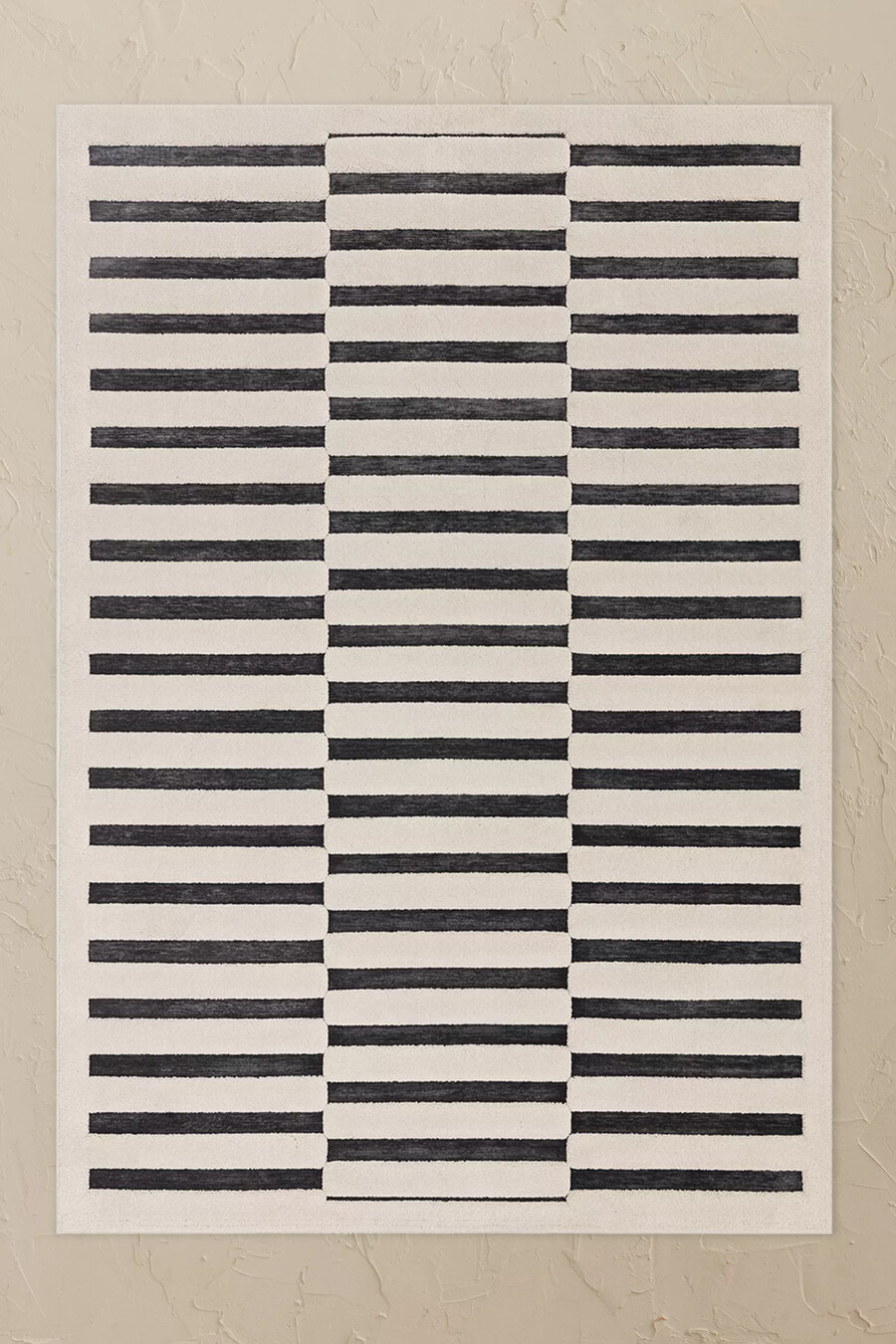 valley charcoal ivory build rug