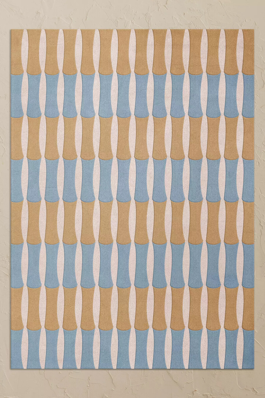 layered x alice crawley bamboo forrest wollteppich