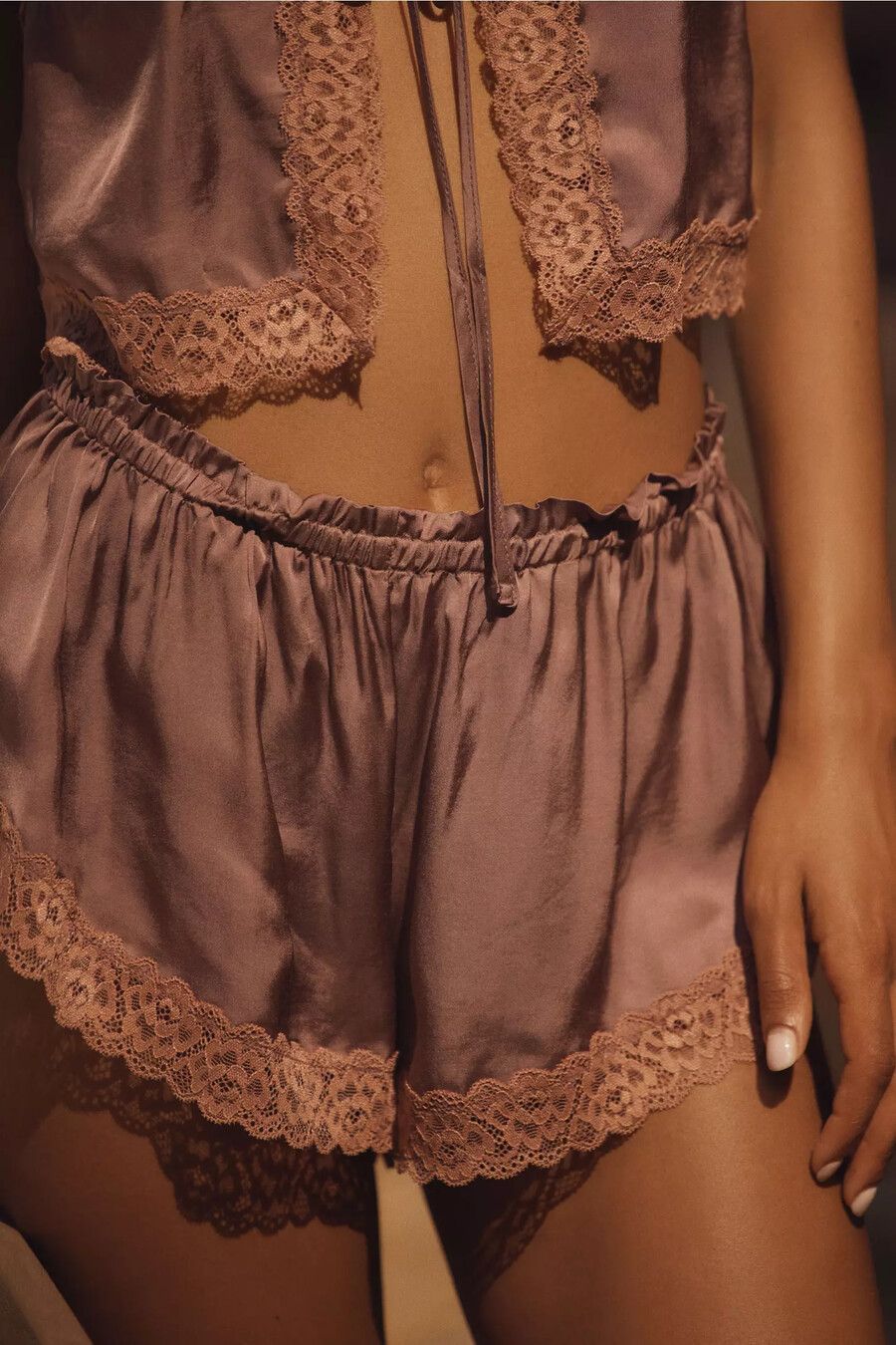 lyrebird silky tap shorts