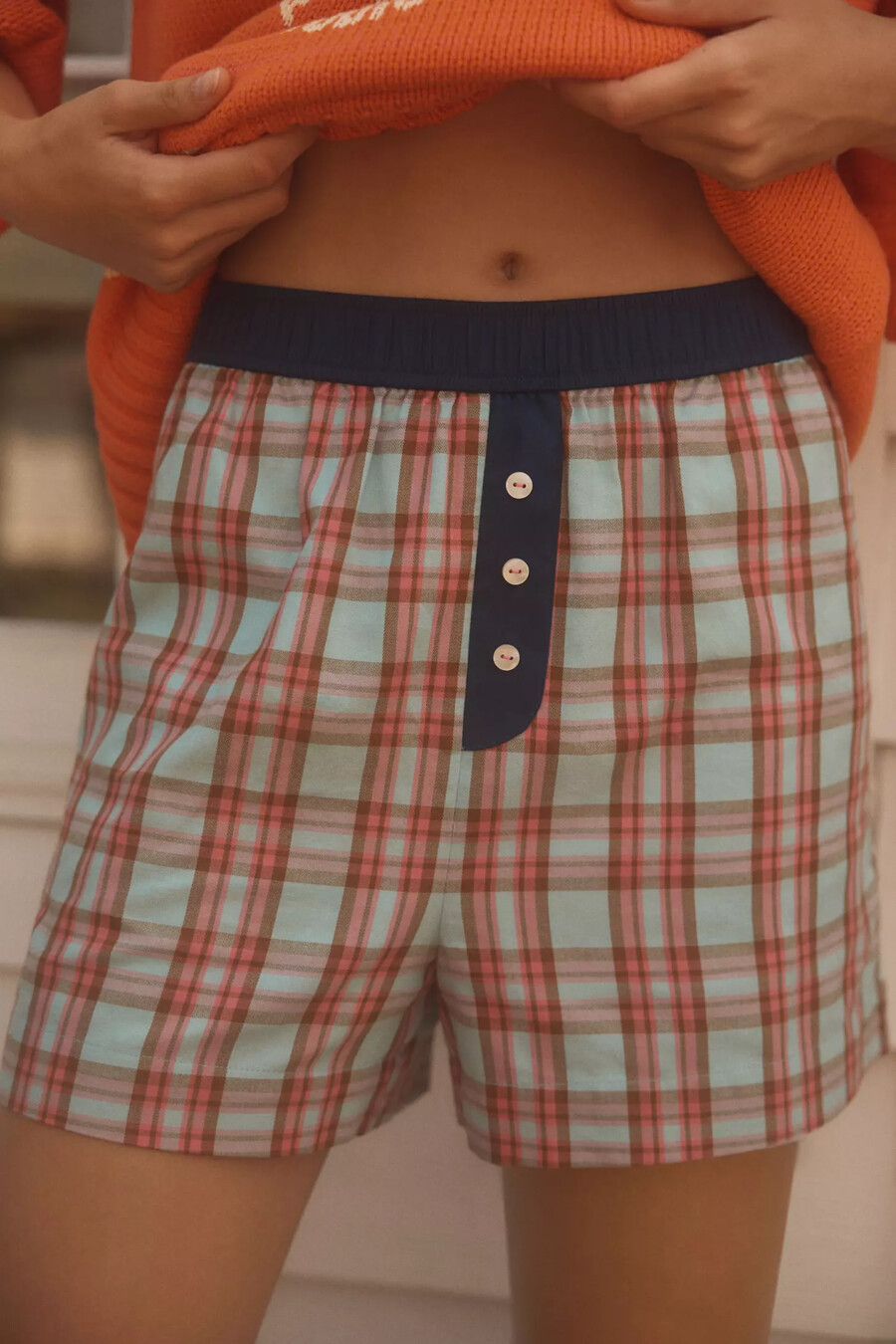 flanell-boxershorts von anthropologie