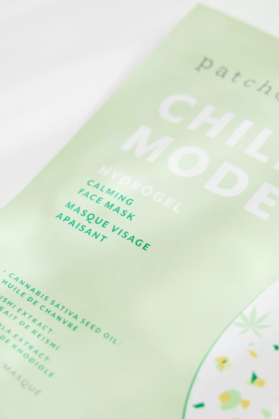patchology chill mode hydrogel-gesichtsmaske
