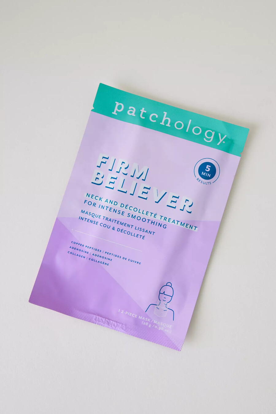 patchology firm believer hals- und dekolleté-2-teilige hydrogelmaske
