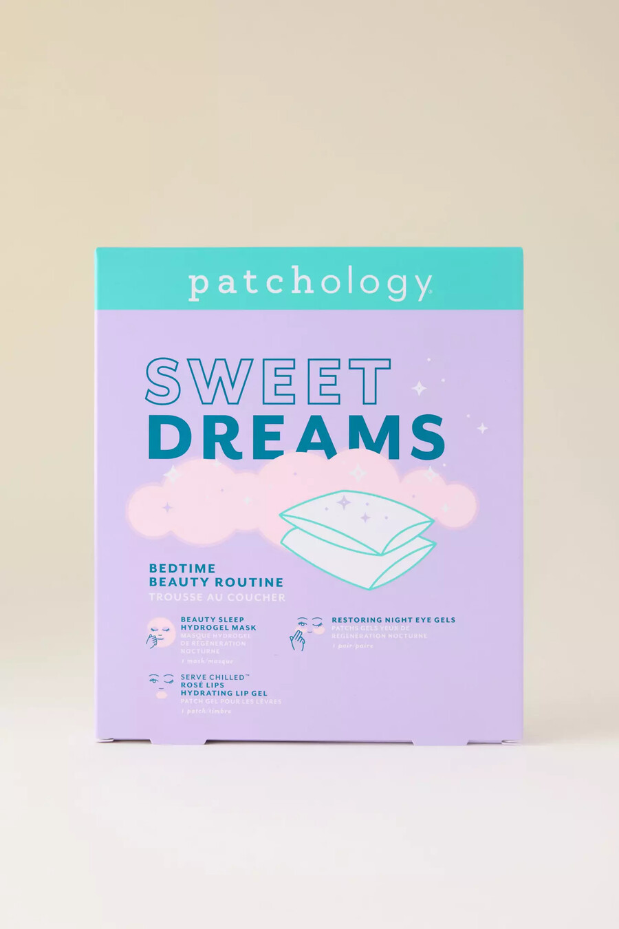 patchology sweet dreams bedtime beauty routine hautpflege-set