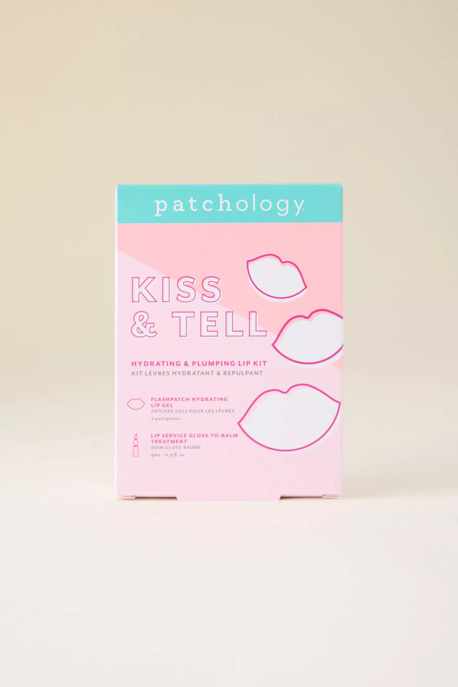 patchology kiss tell feuchtigkeitsspendendes und aufpolsterndes lippen-set