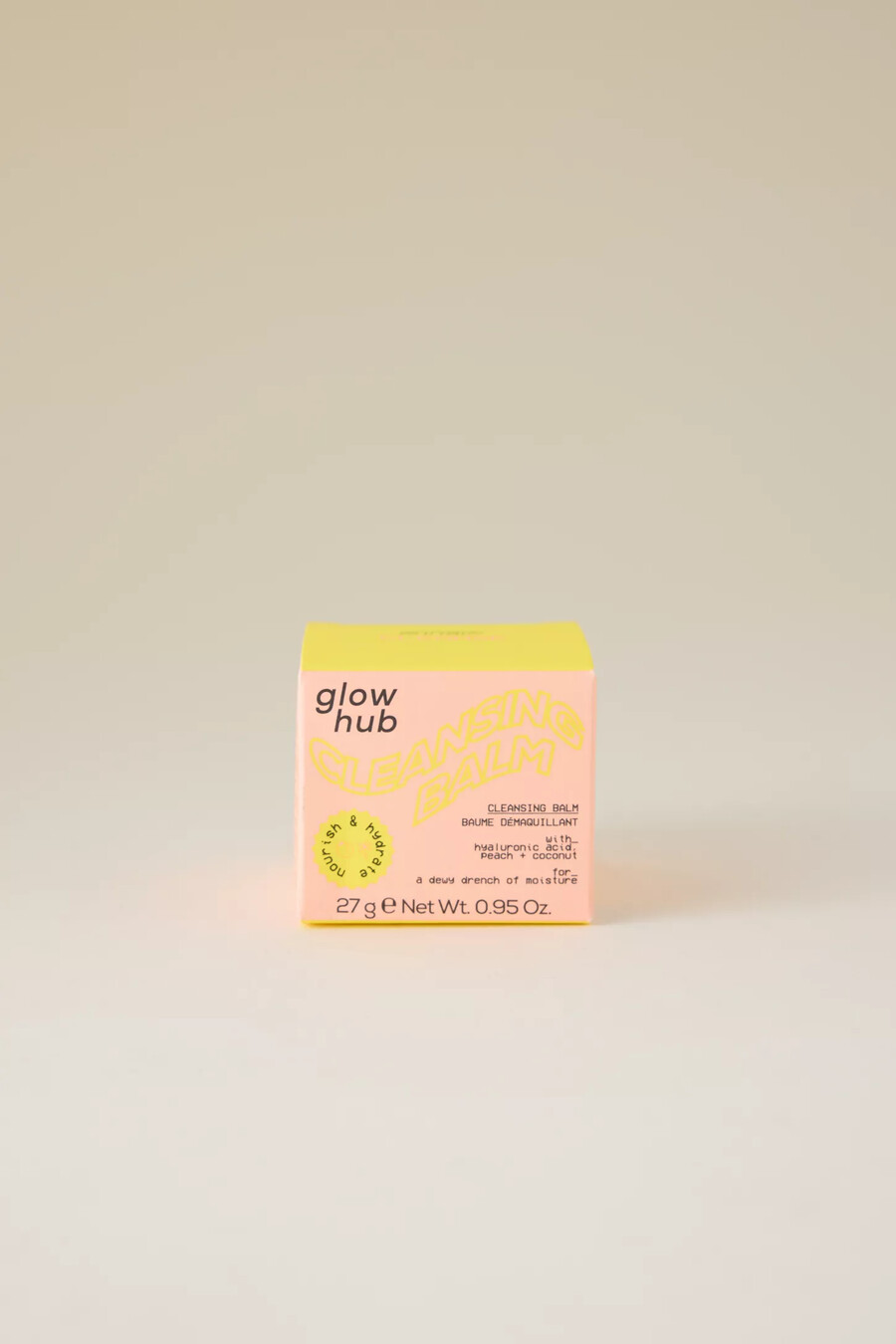 glow hub pflegender und feuchtigkeitsspendender reinigungsbalsam