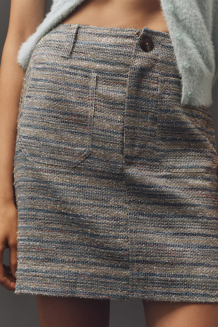 der colette tweed-minirock von maeve