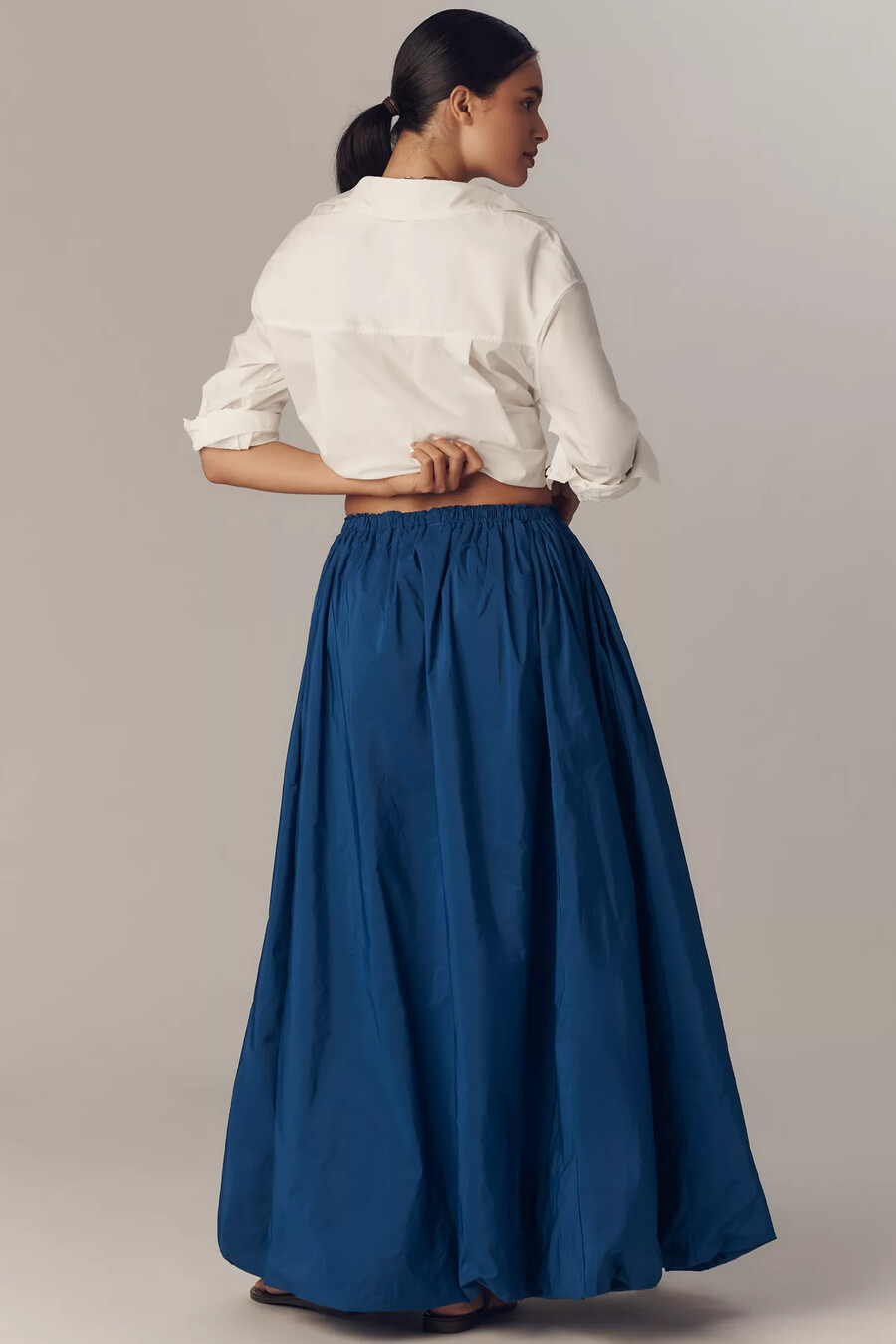 maeve maxirock mit bubble-hem