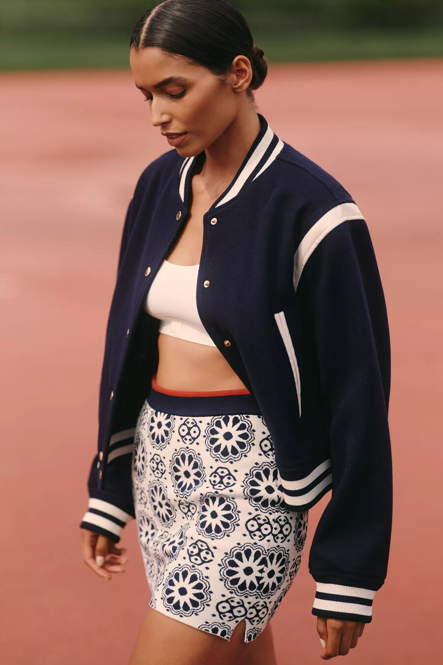 the upside x anthropologie pardo minirock