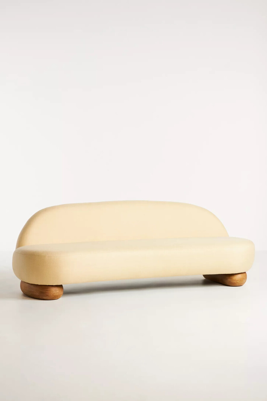 remy skulpturales sofa ohne armlehnen