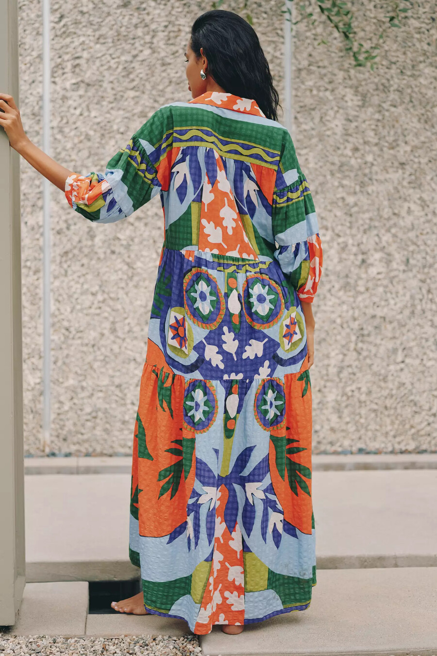 celandine x claire johnson carolita maxikleid