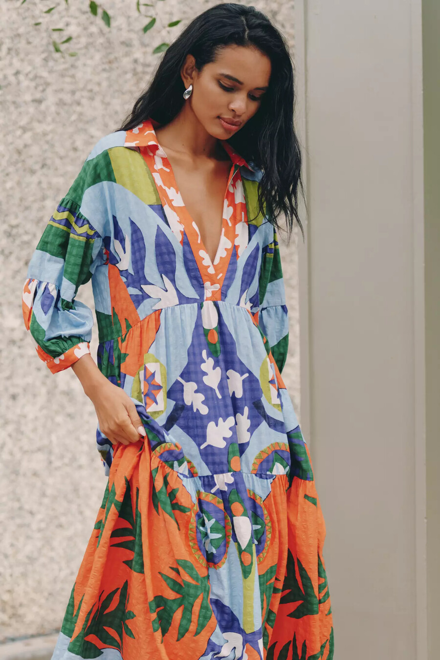 celandine x claire johnson carolita maxikleid