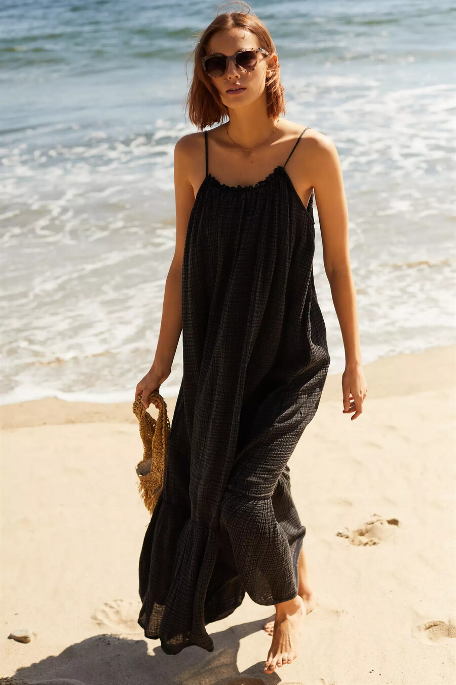 malika gaze-kleid von anthropologie