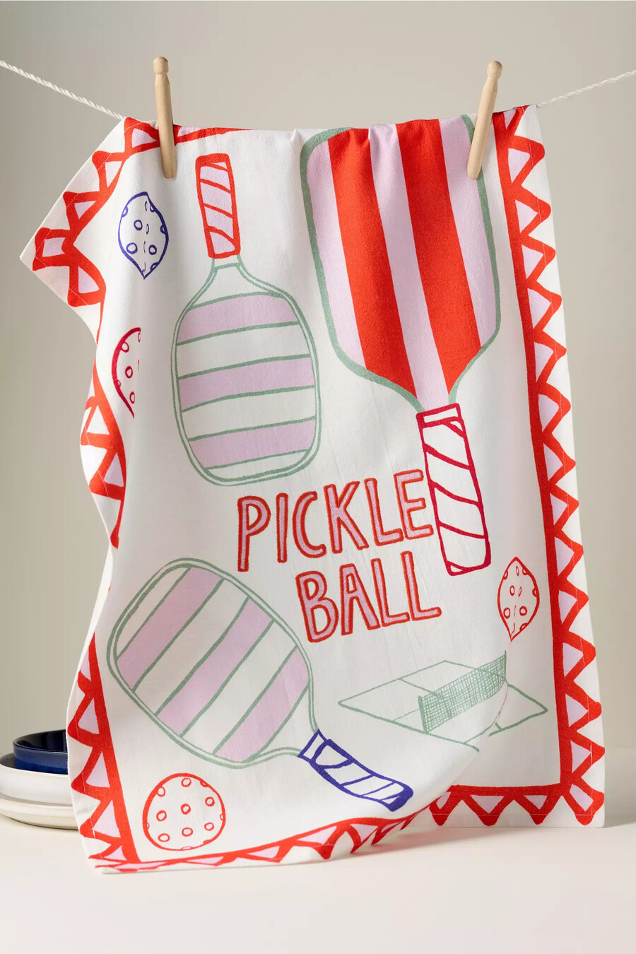 amuse la bouche pickleball geschirrtuch