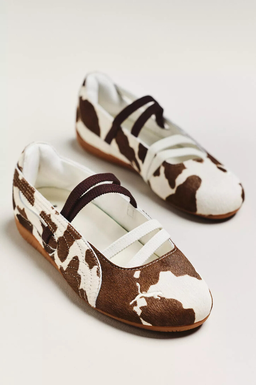 puma speedcat ballerinas mit kuhmuster