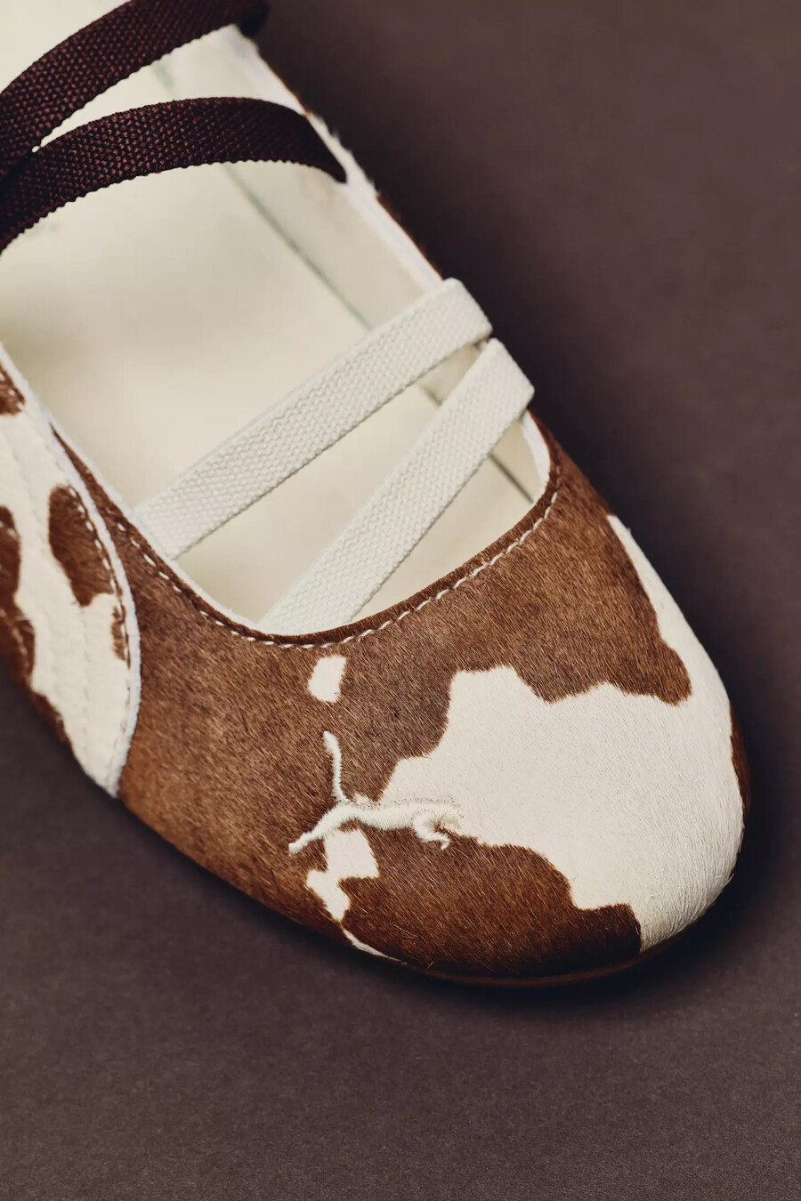 puma speedcat ballerinas mit kuhmuster