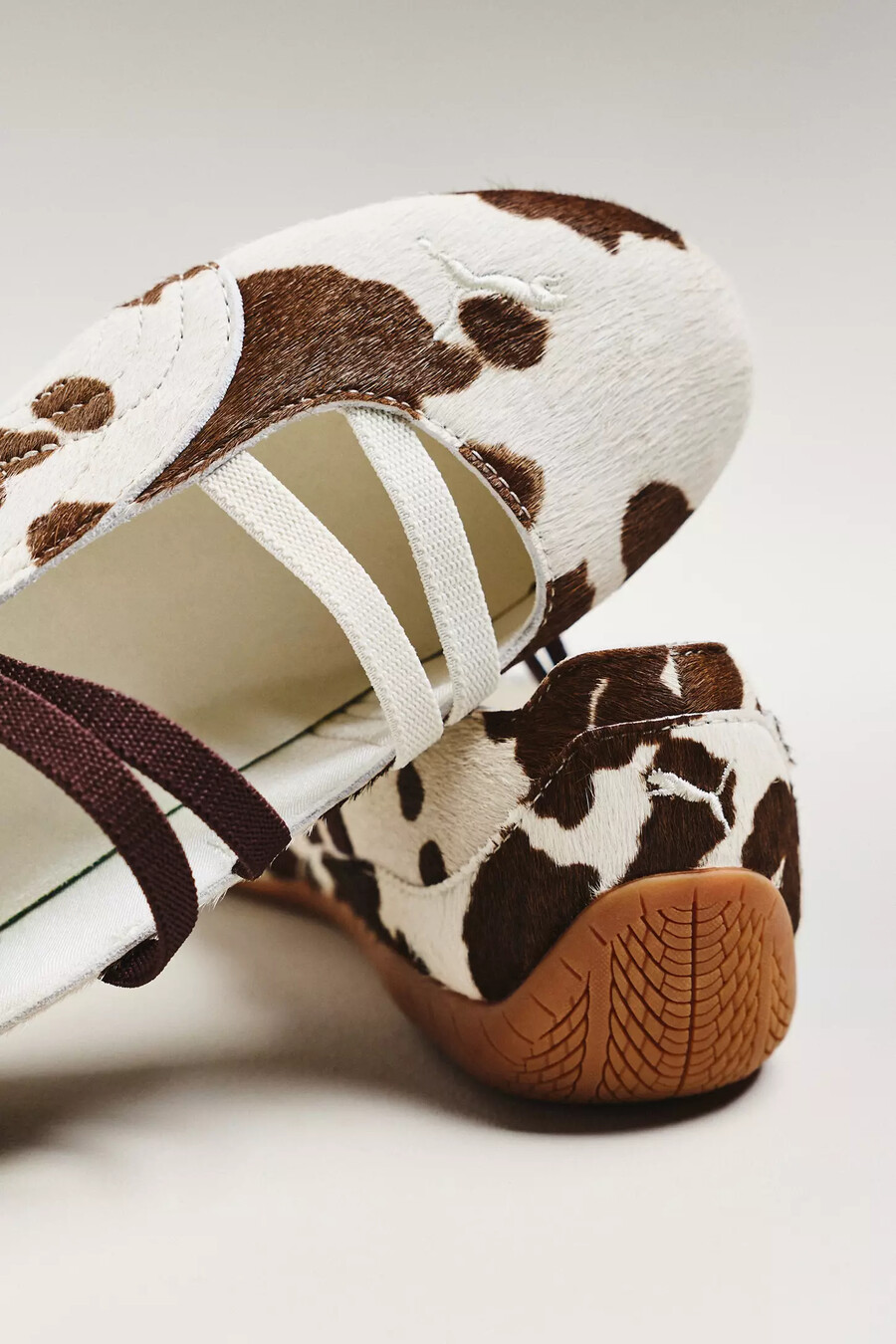 puma speedcat ballerinas mit kuhmuster