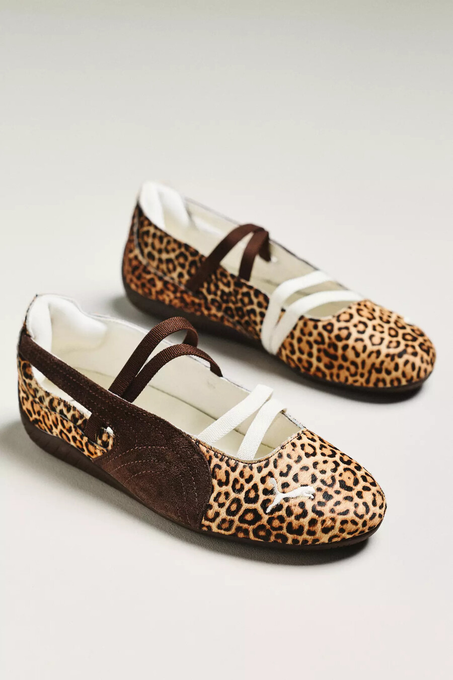 puma speedcat ballerinas mit leopardenmuster