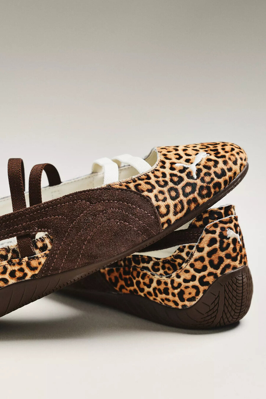 puma speedcat ballerinas mit leopardenmuster