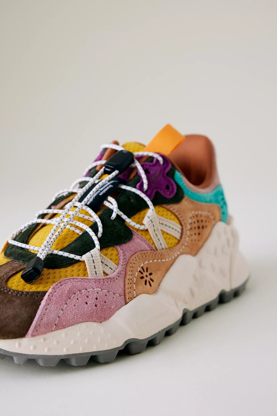 flower mountain tiger hill wildleder-sneaker