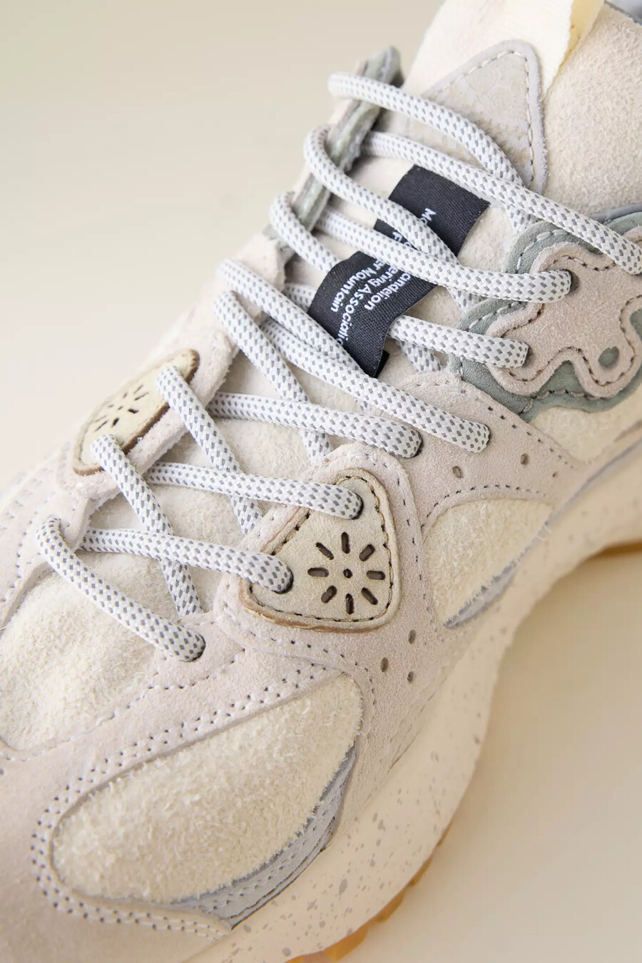 flower mountain wave wildleder-sneaker