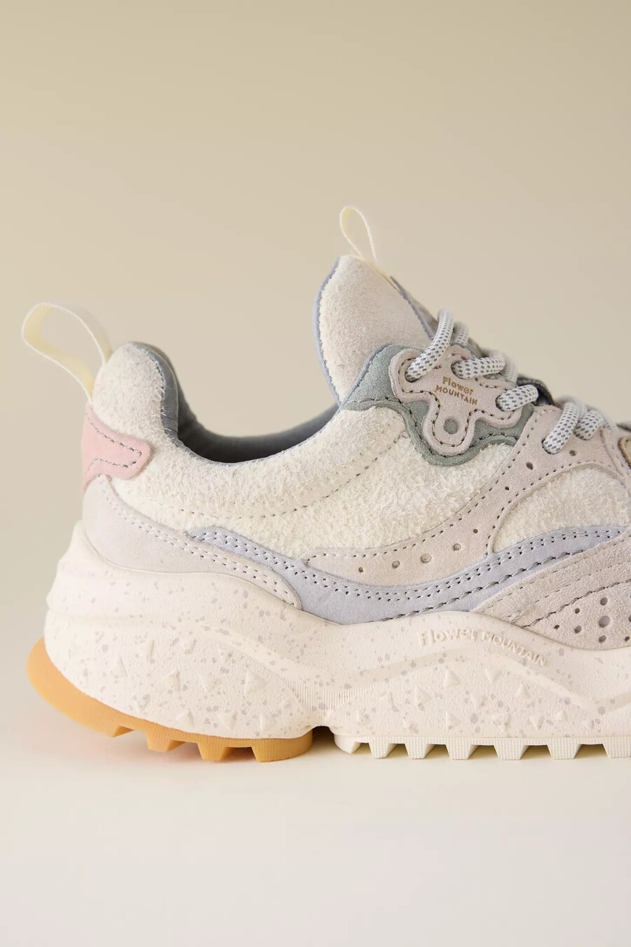 flower mountain wave wildleder-sneaker