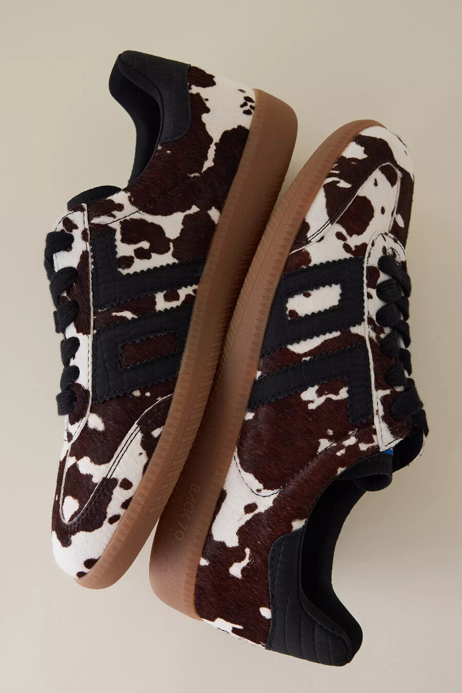 back 70 cow print cloud sneaker
