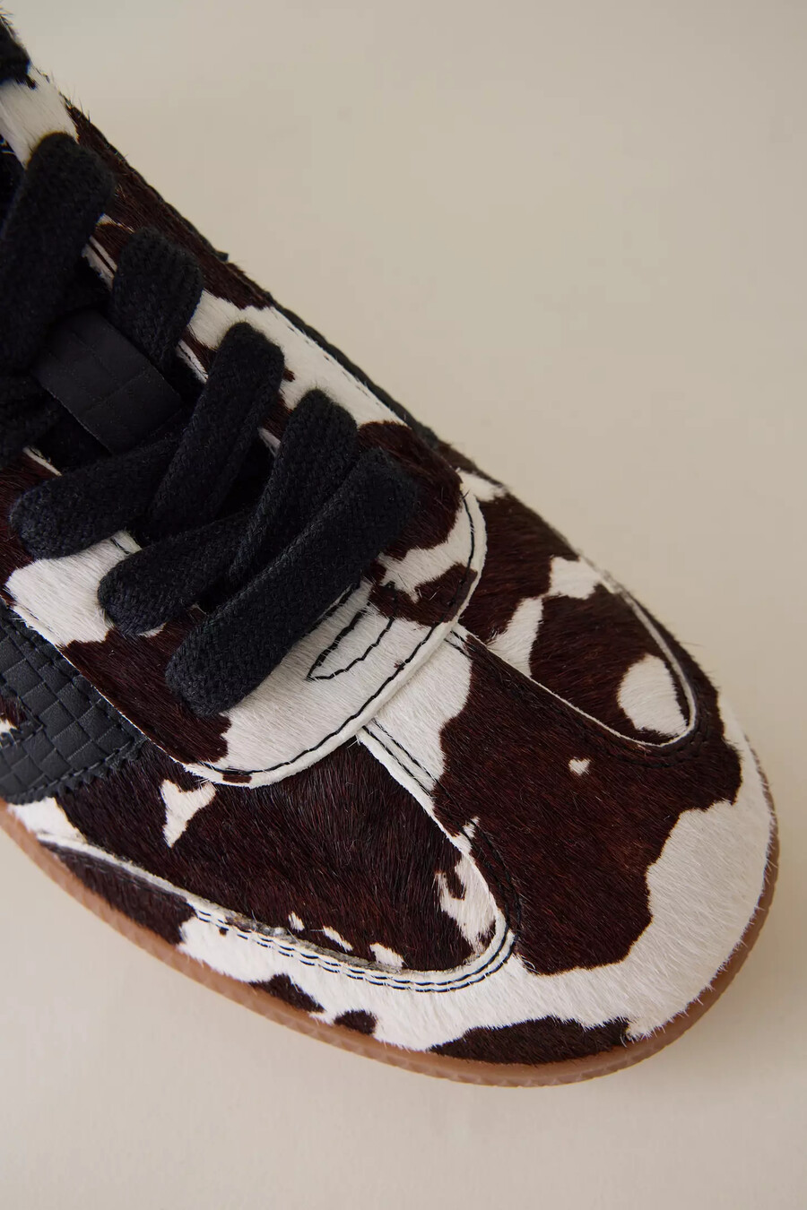 back 70 cow print cloud sneaker