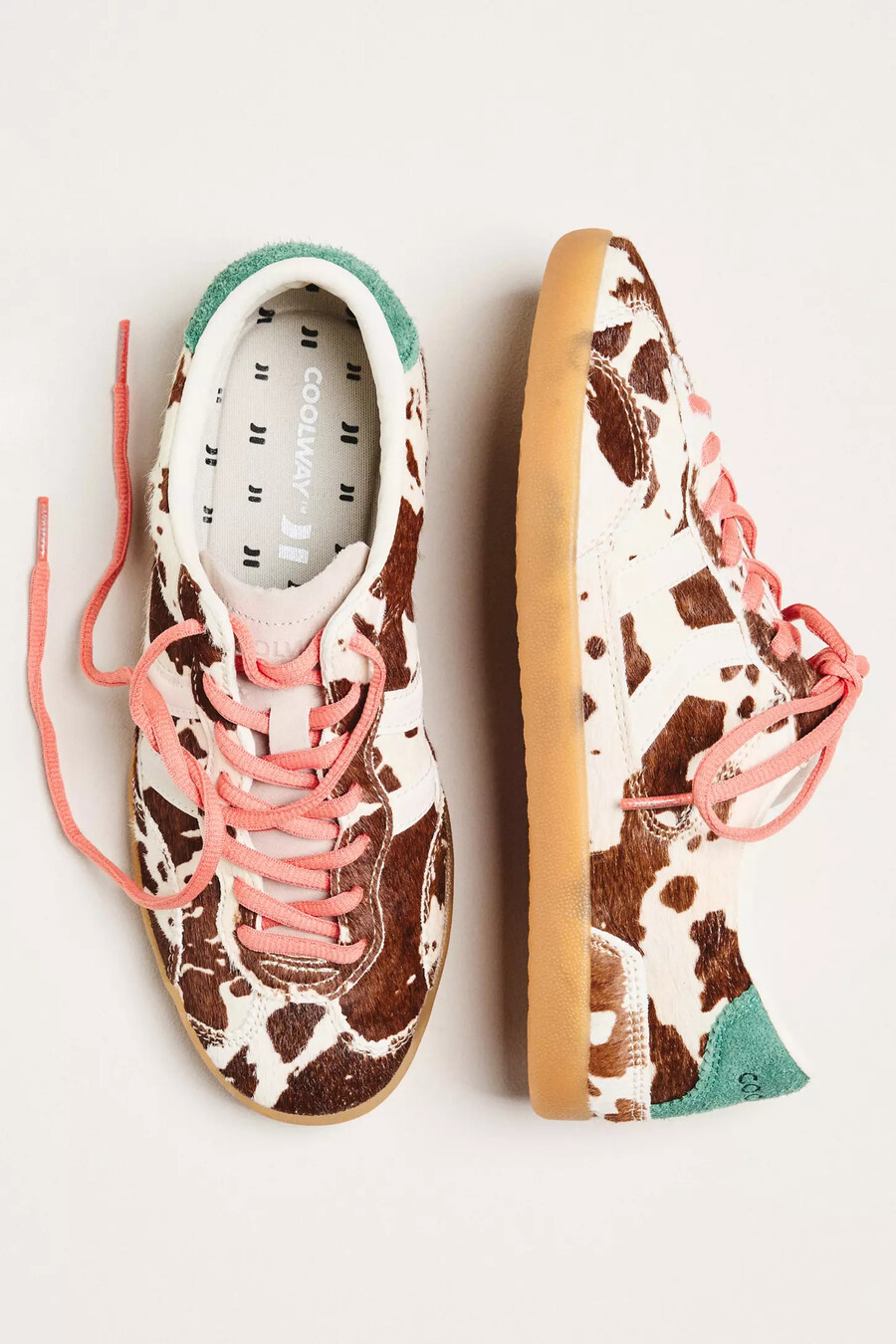 coolway kizuna sneaker mit kuhmuster