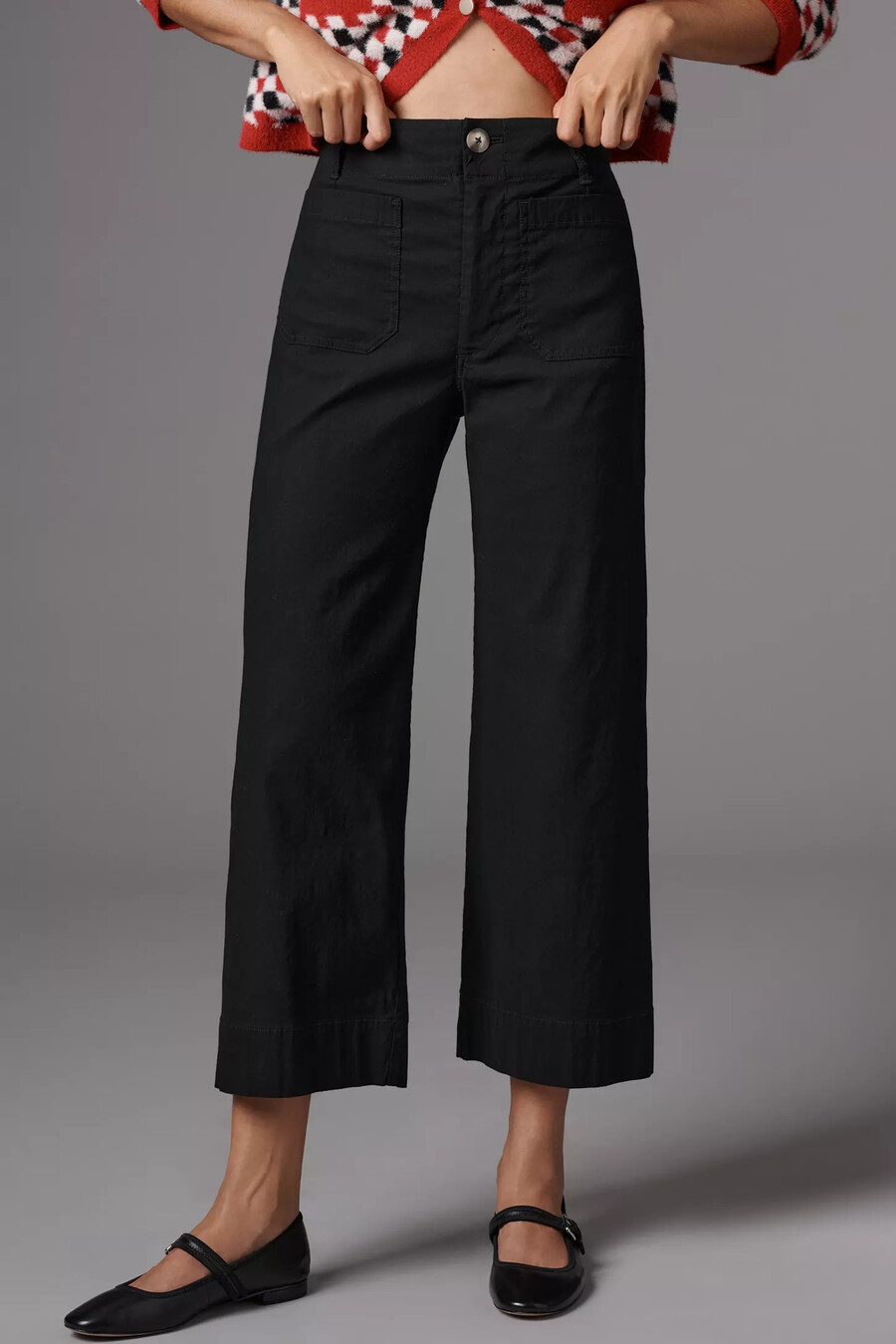die colette cropped wide-leg trousers von maeve