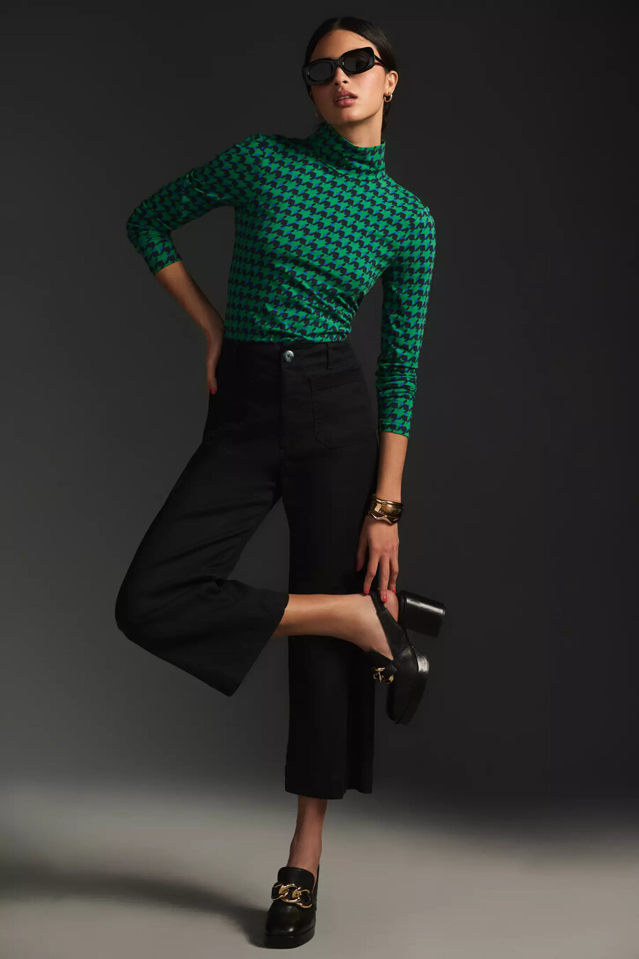 die colette cropped wide-leg trousers von maeve