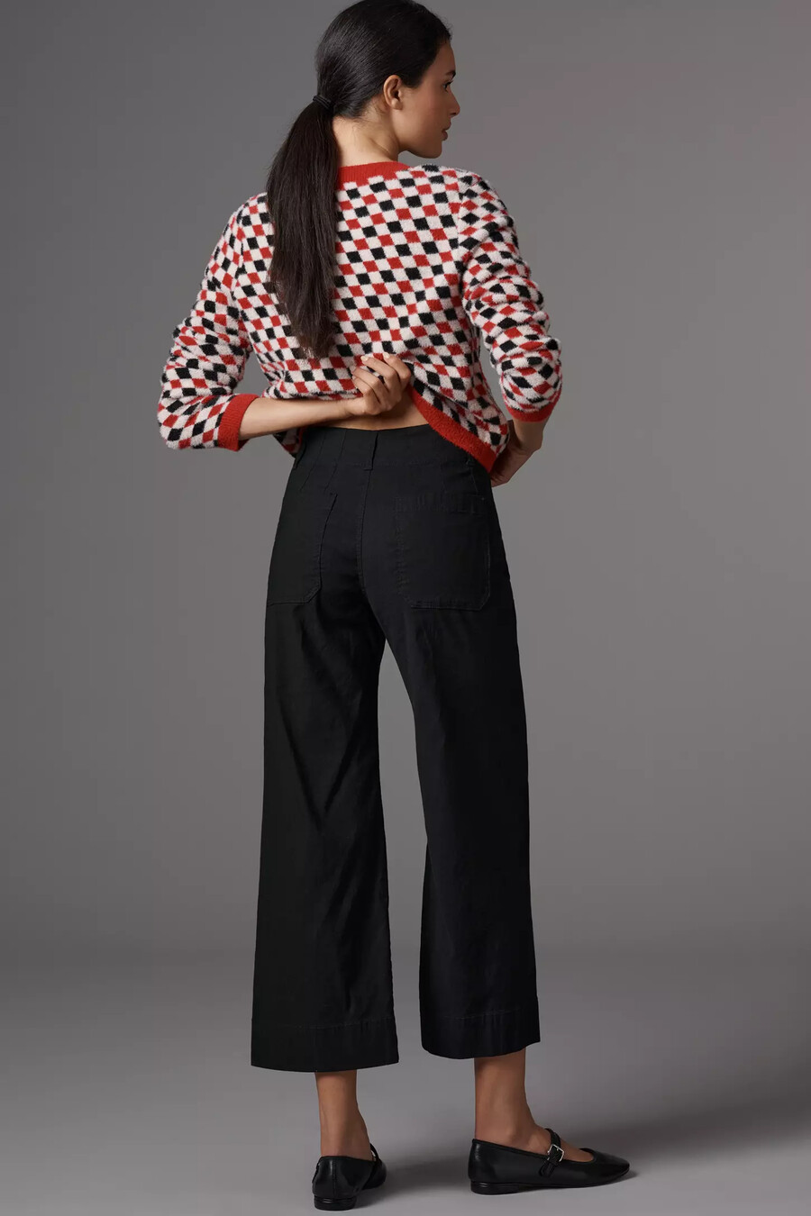 die colette cropped wide-leg trousers von maeve