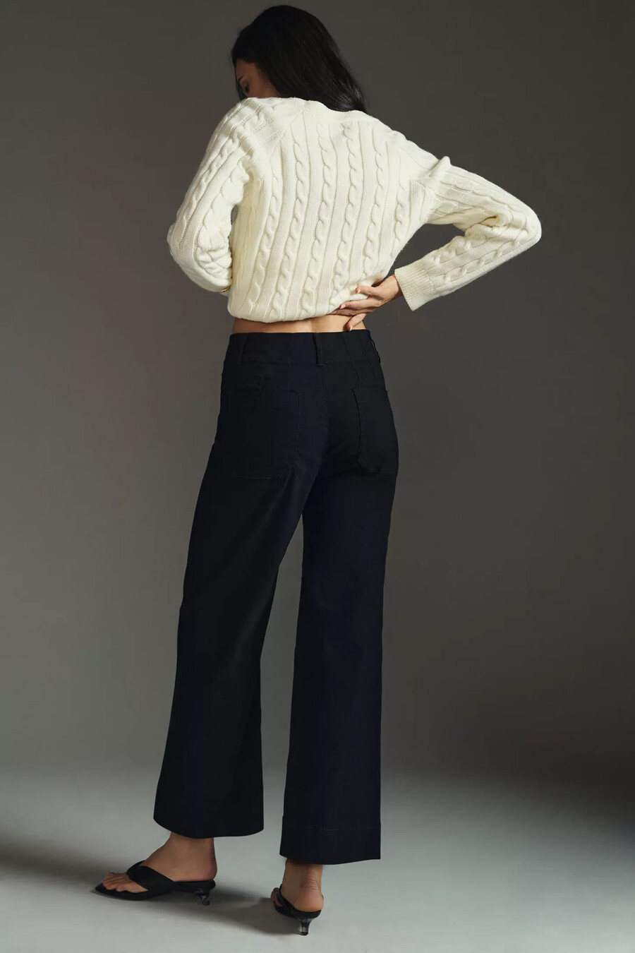 die colette cropped wide-leg trousers von maeve