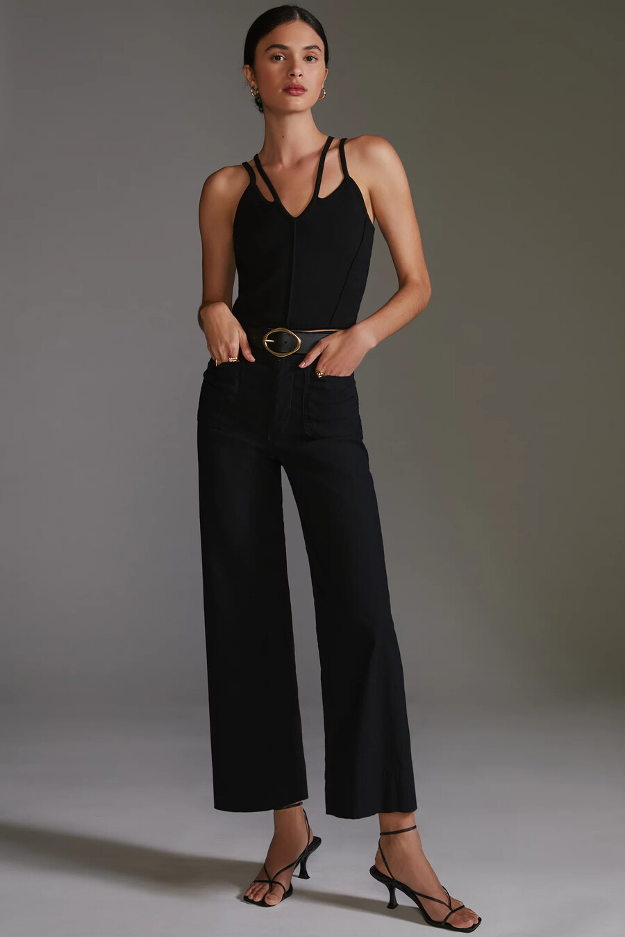 die colette cropped wide-leg trousers von maeve