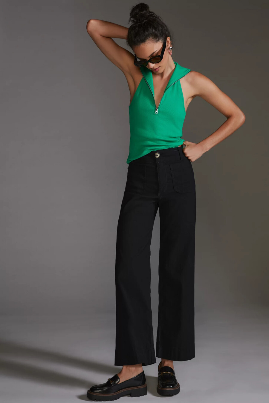 die colette cropped wide-leg trousers von maeve